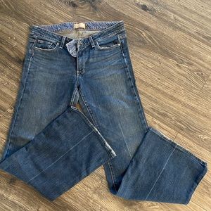 Paige mid-rise bootcut jeans